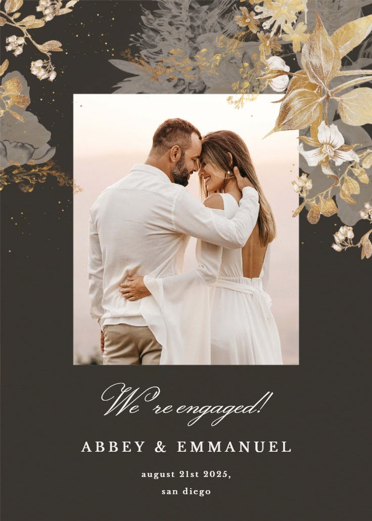 So in love - anuncio de compromiso