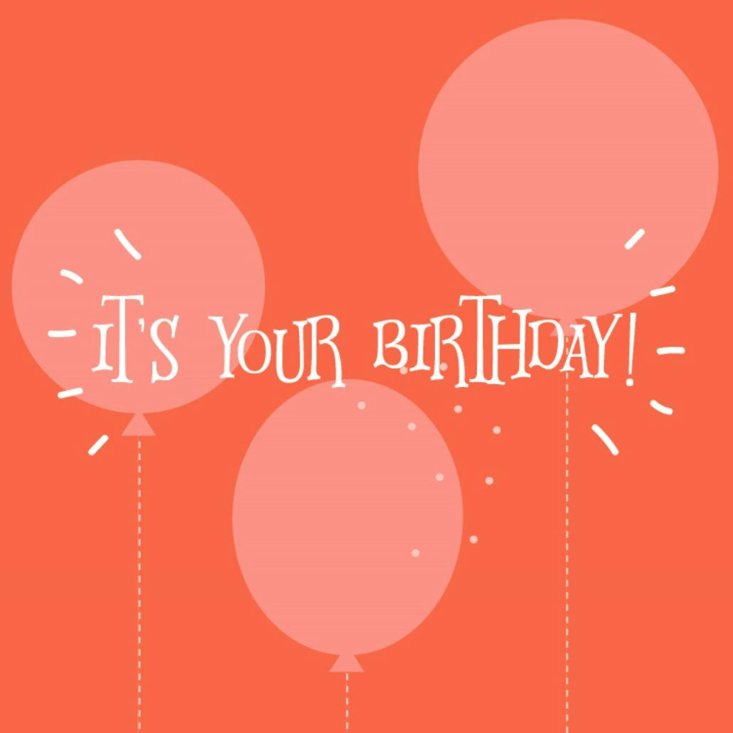 Celebrate you - birthday card