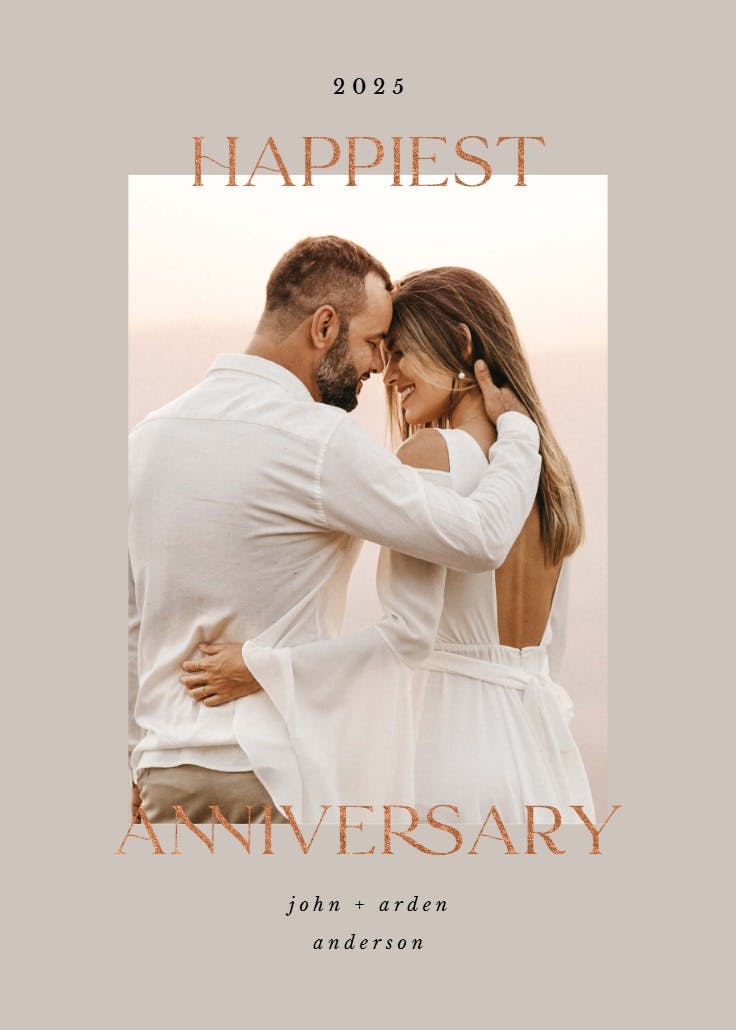 Saint etienne - happy anniversary card
