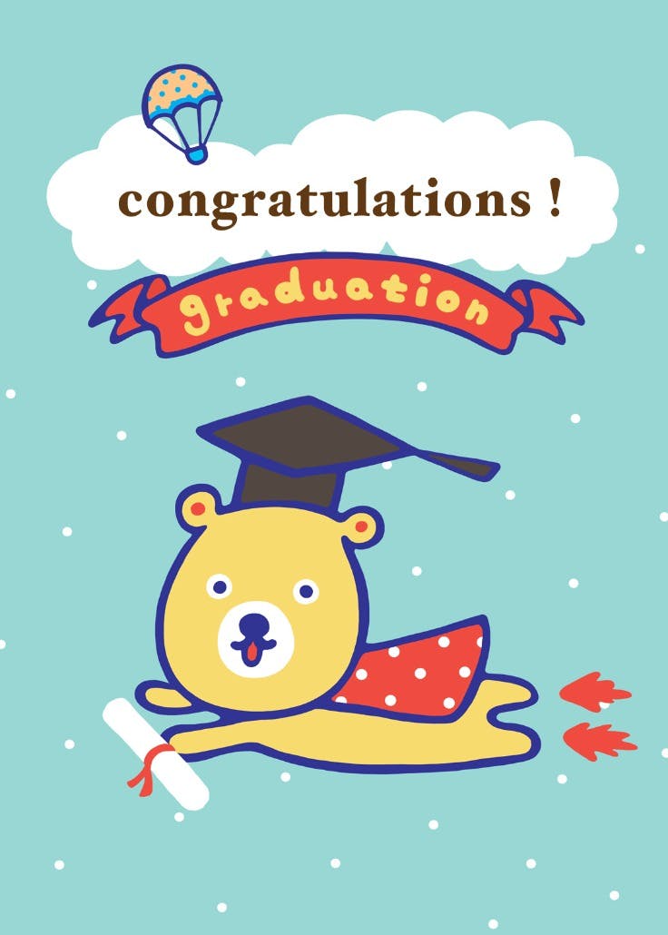 Graduation - tarjeta de graduación