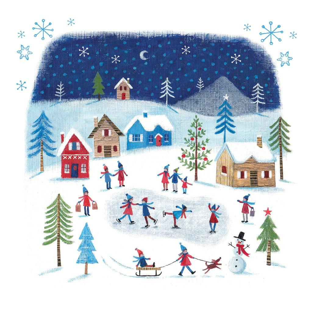Winters tale - tarjeta de navidad