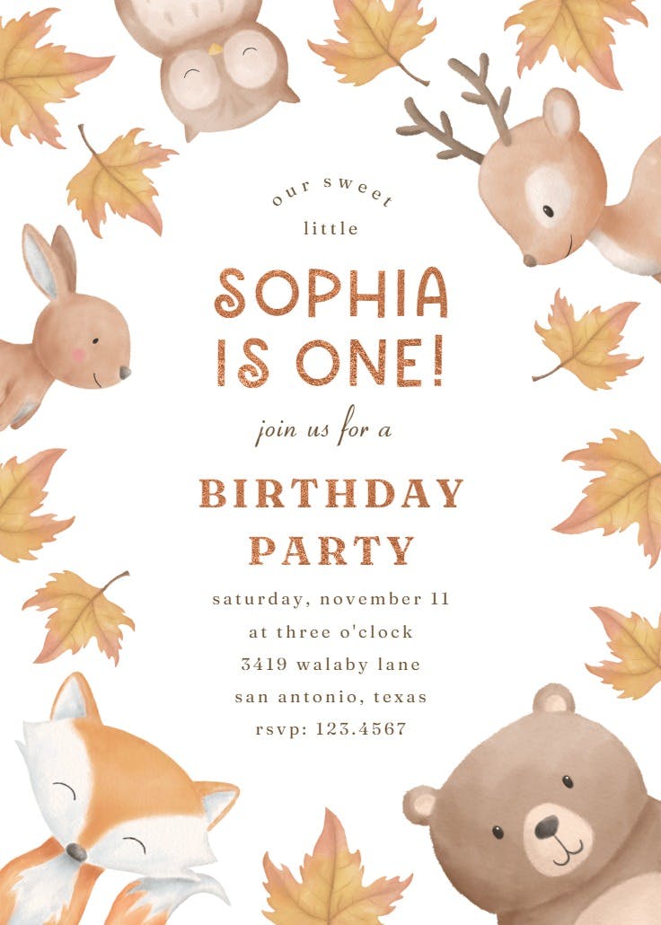 Swaddled sweetness - invitación de fiesta