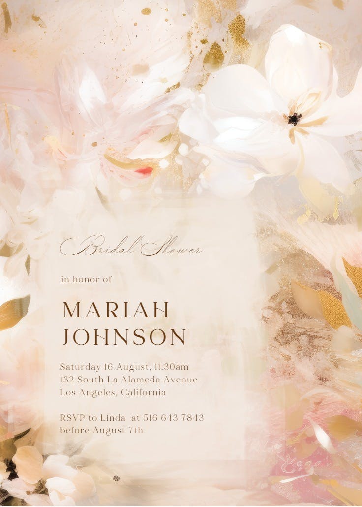 Happily ever after - invitación de fiesta